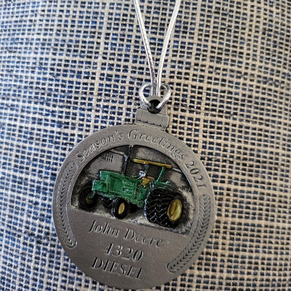 John deere 2021 christmas ornament